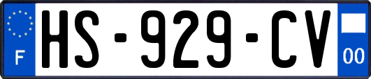 HS-929-CV