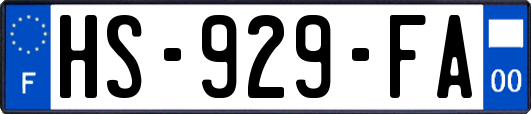 HS-929-FA