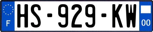 HS-929-KW