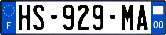 HS-929-MA