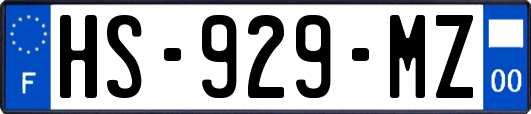 HS-929-MZ