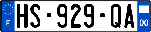 HS-929-QA