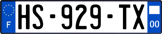 HS-929-TX
