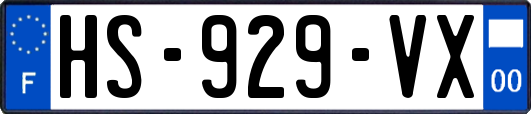 HS-929-VX