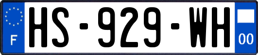 HS-929-WH