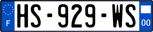 HS-929-WS