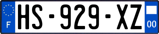 HS-929-XZ