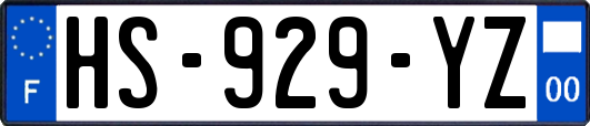 HS-929-YZ