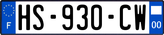 HS-930-CW