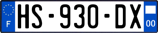 HS-930-DX