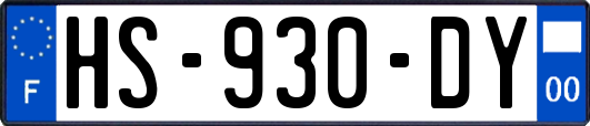 HS-930-DY