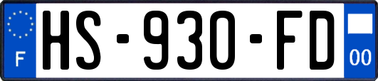 HS-930-FD
