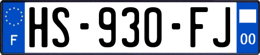 HS-930-FJ