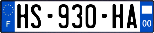 HS-930-HA
