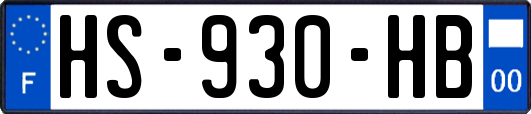 HS-930-HB