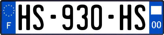 HS-930-HS
