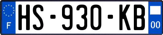 HS-930-KB