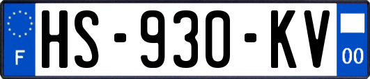 HS-930-KV