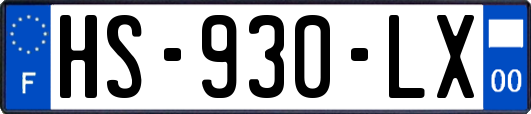 HS-930-LX