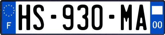 HS-930-MA