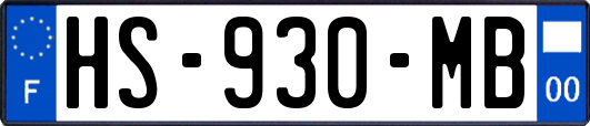 HS-930-MB