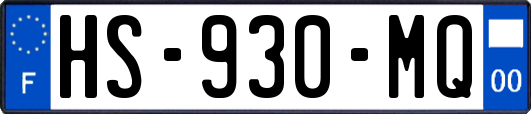 HS-930-MQ