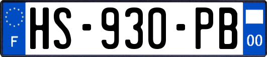 HS-930-PB