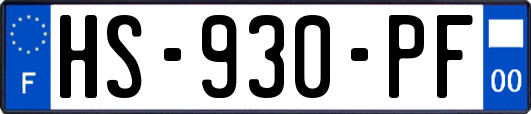 HS-930-PF