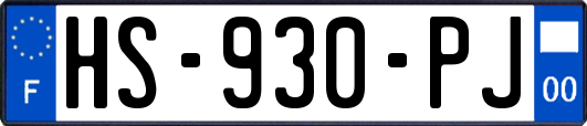 HS-930-PJ