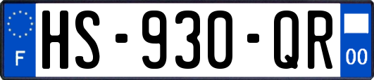 HS-930-QR