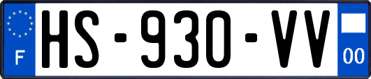 HS-930-VV