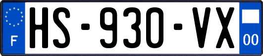 HS-930-VX