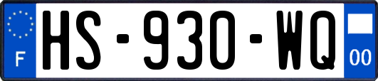 HS-930-WQ