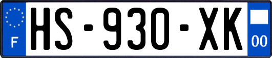 HS-930-XK