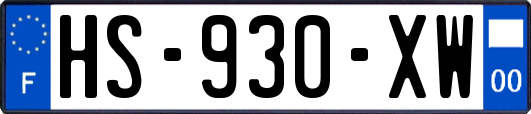 HS-930-XW