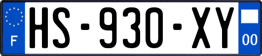 HS-930-XY
