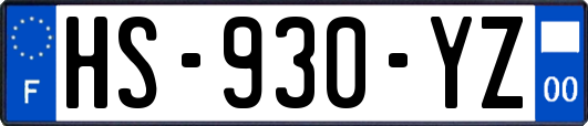 HS-930-YZ