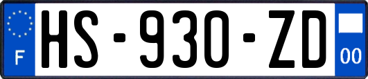 HS-930-ZD