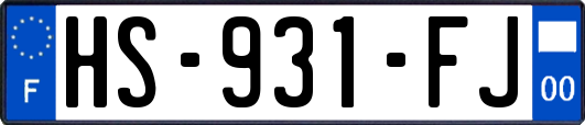 HS-931-FJ