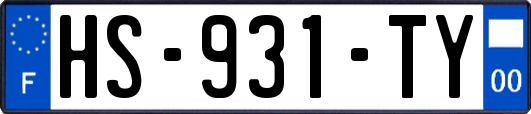 HS-931-TY