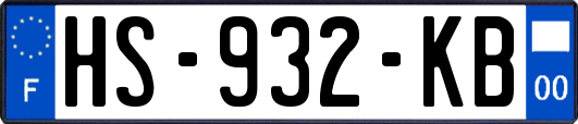 HS-932-KB