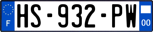 HS-932-PW