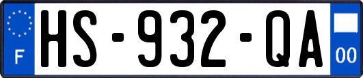 HS-932-QA