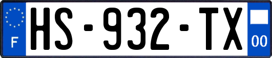 HS-932-TX