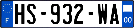HS-932-WA
