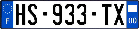 HS-933-TX