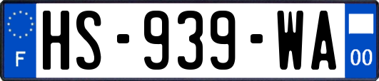 HS-939-WA