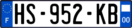 HS-952-KB