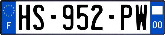 HS-952-PW