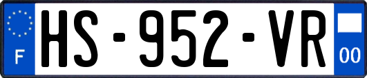 HS-952-VR